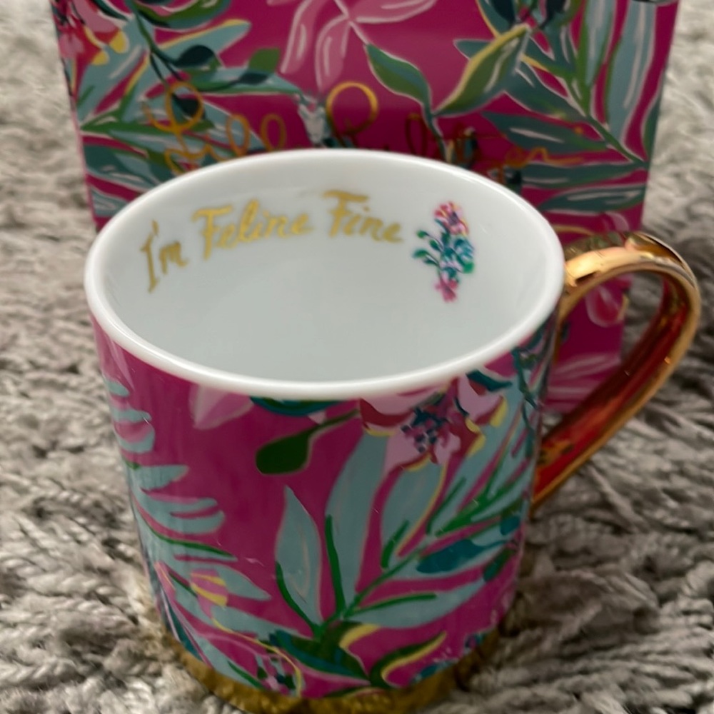 NIB Lilly Pulitzer tea cup